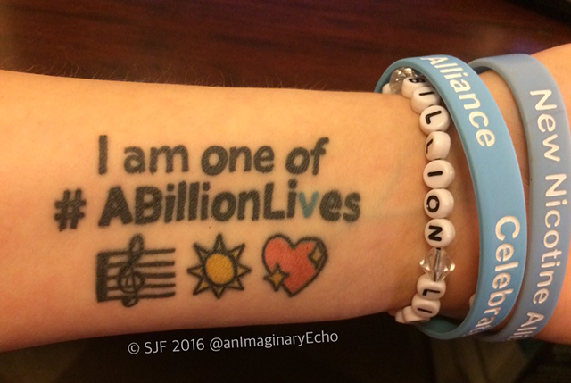 A Billion Lives tattoo