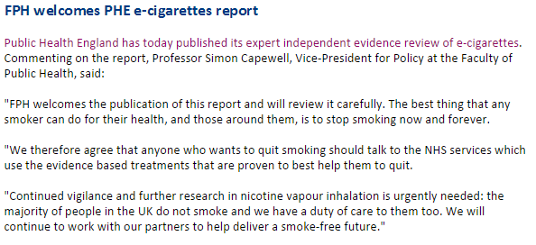 FPH Statement