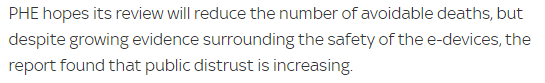 Public distrust is increasing