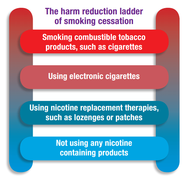 Harm reduction ’ladder’