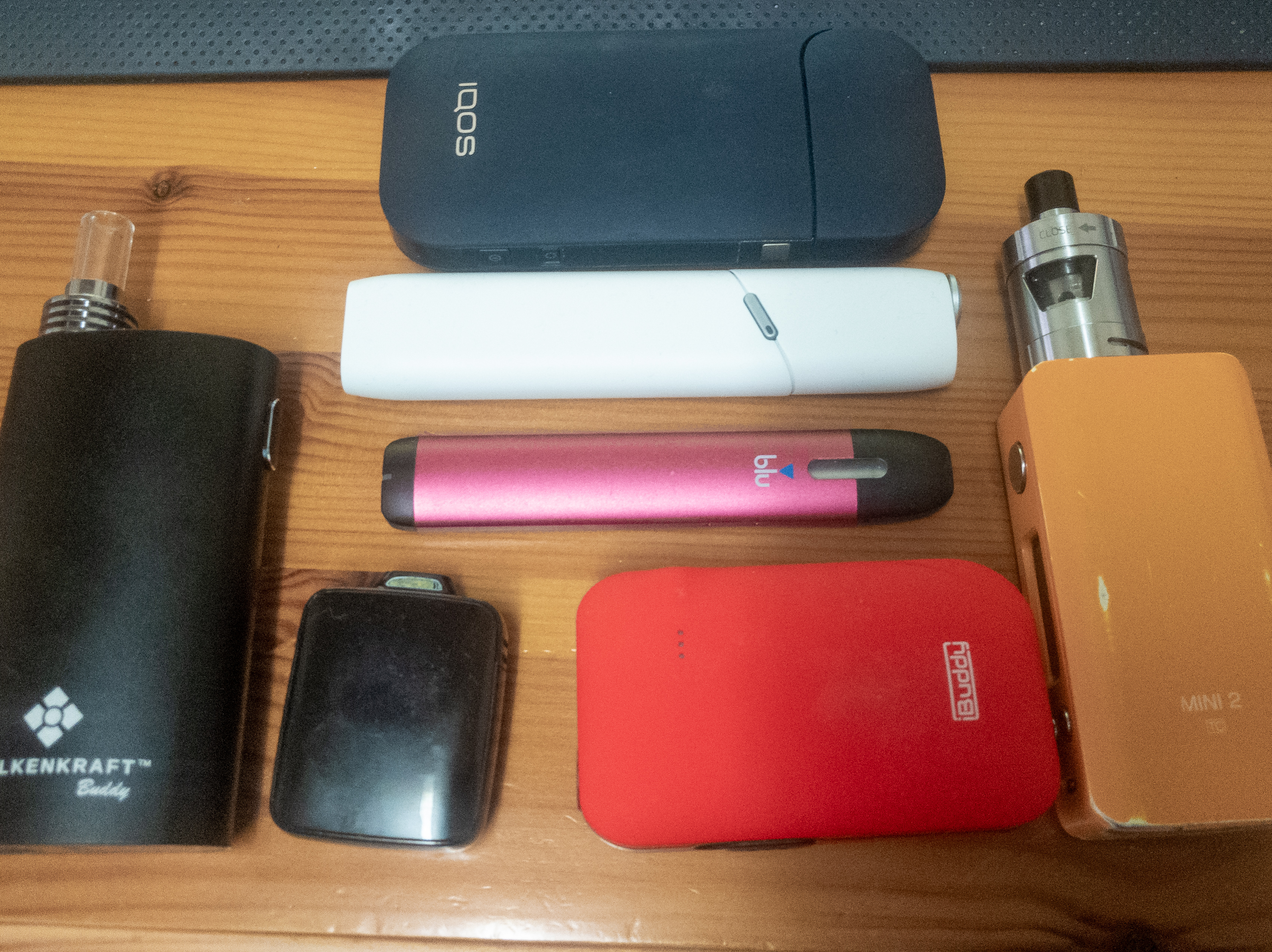A selection of my current devices